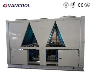 Scroll type air cooled water chiller from 195kW to 640kW