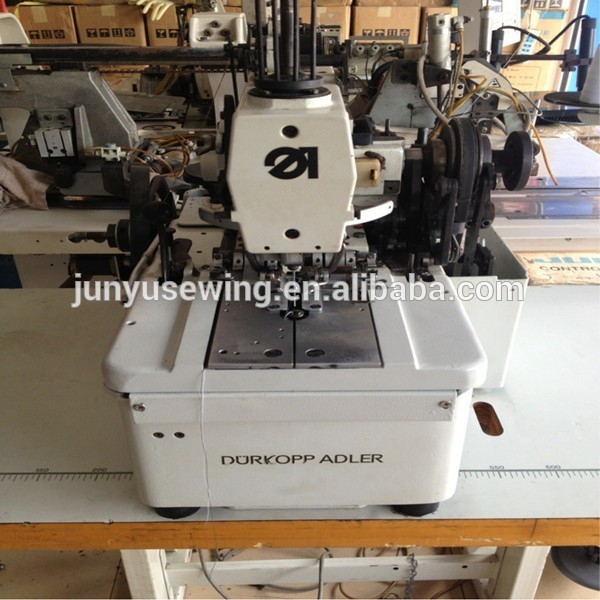 Second Handed Double Needles Productive Durkopp Adler 558 Eyelet Button Holer Sewing Machine