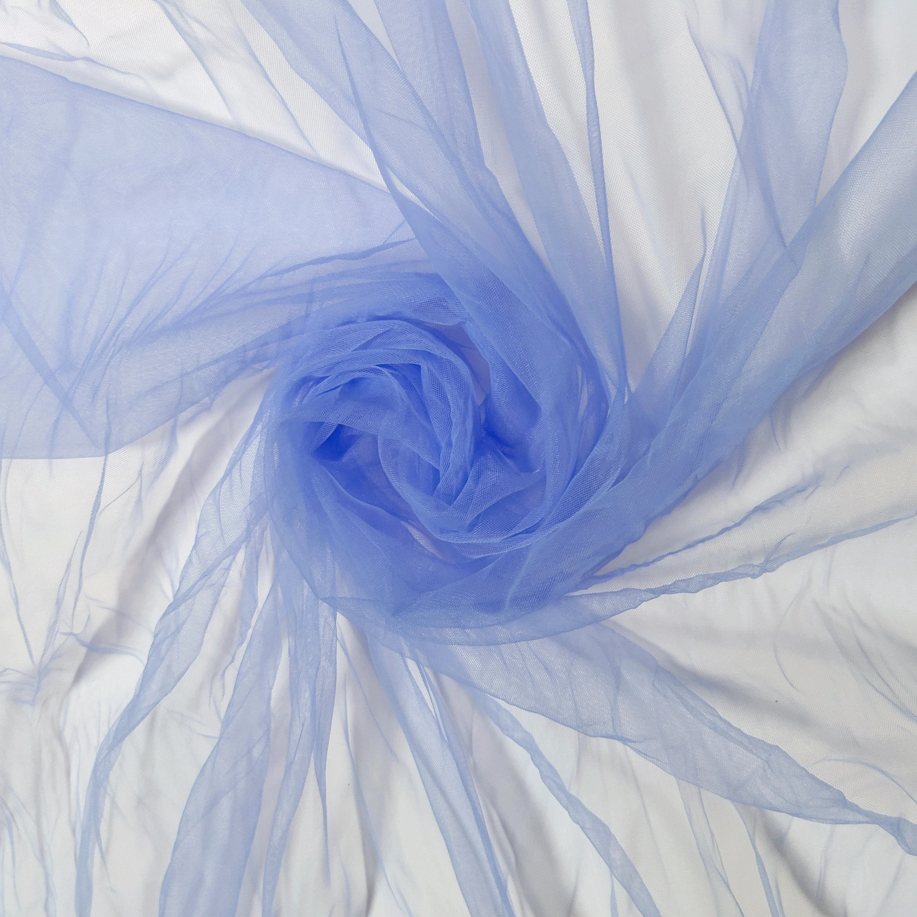 Self-produced and sold Excellent quality products 100% nylon tulle mesh fabric No.  141 Dark blue