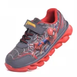 Selling high quality footwear red spider - themed kids casual shoes badminton shoes