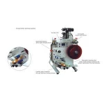 Semi-atuo.Tabletop Sticker Round Bottle Labeling Machine