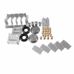 Shenzhen factory custom high quality CNC parts machining processing metal brass lathe turning part