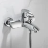 Shower faucet tap one handle faucet 2 way faucet brass wall mount  chrome