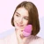 Import Silicone Electric Face Cleaning Massage Battery Powered Waterproof Facial Pore Deep Cleansing Brush Make Up Cleaner from China