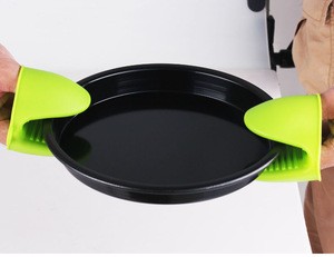 Silicone Oven Mitt Heat Resistant Kitchen Glove Pot Holder Bbq Grilling Microwave Baking Tools