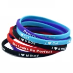 silicone wristbands craft gift wristbands custom printing debossed colorful logo silicone wristbands/silicone bracelet