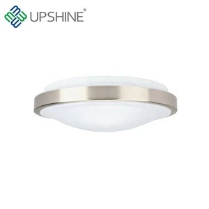 Silver Color 11 Inch 15W Dimmable Led Round Ceiling Light