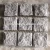 Import Silver Grey Granite Paver stoneds / Driveway Cobbles Natural Stone from China