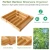Import Simple yet chic bamboo expandable drawer organizer utensils holder drawer dividers hot selling wood tray divider from China