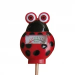 Simply Conserve | Ladybug Themed Moisture Meter, Frog Beetles Soil Hygrometer Moisture Meter