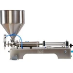 Single Head Paste Filler / pneumatic Paste filler / Semi-auto Paste filling machine