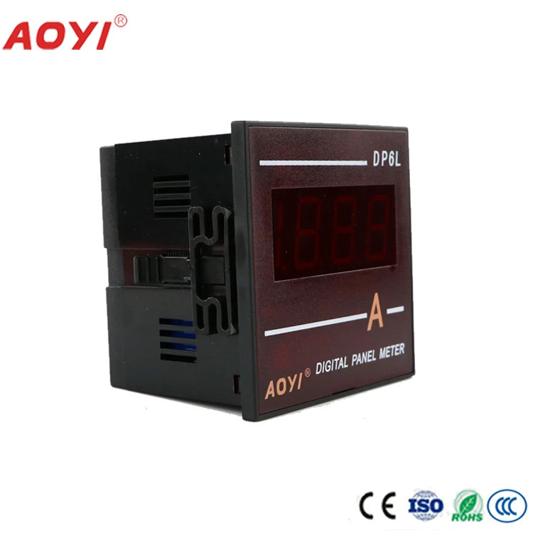 Single phase 82mm LED digital power factor meter digital voltage meter digital current meter For coating machine