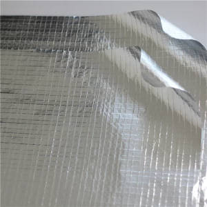 Single sides aluminum foil insulation scrim kraft facing foil faced kraft paper thermal insulation