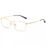 SKYWAY Top Grade Pure Optical Titanium Eyeglass Frames China Wholesale Fashion Square Titanium Optical Eye Glass Frame For Men