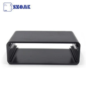 Small aluminum housing enclosure extruded electronic heat sink for instrument