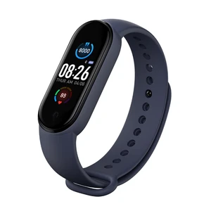 smart fitness band real heart rate monitor actity tracker pedometer calories counnter smart bracelet M5