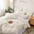 Import Soft Cosy Plush Shaggy Ultra Crystal Velvet Cuddly Fluffy Bedding Sets Duvet Cover Set of 3 Pieces from China