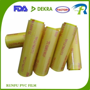 Soft Hardness and Moisture Proof PVC cling film
