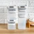 Import Space Saver Kitchen Pantry Organization Airtight Food Storage Containers Set Cereal and Dry Food Plastic clear kitchen food box from China