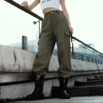 Sports Wear Cool Custom Sweat Pants Women Jogger Female Trousers Punk Ladies Jogger Pants