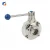 Import SS304  Tri Clamp Sanitary Butterfly Type Stainless Steel Ball Valve from China