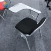 stackable chair with writing pad tablet arm