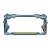 Import Stainless steel custom car license plate frame from China