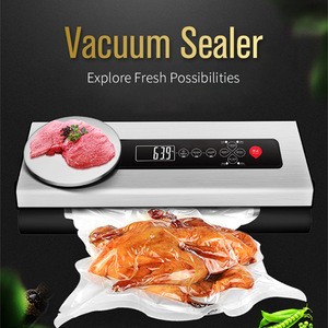 stainless steel material electric vacuum sealer household food vacuum packaging storage machine