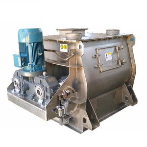 Stainless Steel Zero Gravity Double Shaft Paddle Mixer