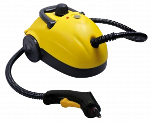 Steam Dynamo Pressurized Steam Cleaner with Stream-On-Demand Trigger &amp; On-Board Multi Purpose Cleaning Attachments