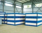 Steel Structure Movable Prefabricated Steel Frame Flat Pack House Container