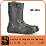 steel toe stock shoes factory (SC-6606)
