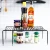 Import Stretchable Hot-sale Iron Kitchen Cupboard Drain Rack Spice Holder Storage Organizer And Shelf from China