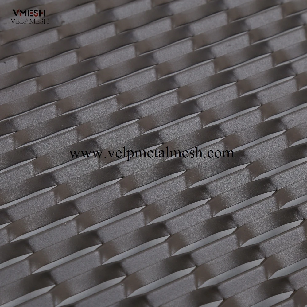 stretched expanded metal mesh architectural product