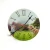 Import Sublimation coated glass wall clock, printable photo frame wall clock from China