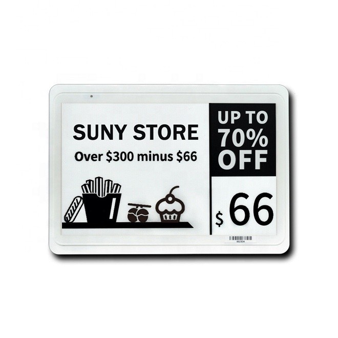Suny 7.5inch Hot Sales ESL Eink Epaper Diplay Supermarket price tag Electronic Shlef Label