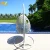 Import Super comfortable egg shape home outdoor aluminum adult rattan patio swings from China