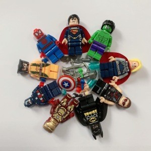 Superes Heroes Building Blocks Toys compatible Toys