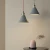 Import Supplier Concrete Simple Pendant Light Modern Cylinder Hanging Pendant Lamp Indoor Suspended Led Linear Pendant Light from China