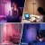 Import Support Amazon Alexa Google Home Floor Light Modern Smart WiFi RGBW LED Floor Lamp Up and Down Lighting 2 Sides Lighting from China