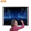 Support SKD OEM ODM customize size multi touch electronic teaching smart interactive display writing drawing board for children