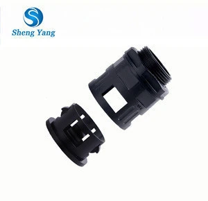 SY Nylon PA Conduit Connector Straight Connector for Flexible Conduit Electrical Conduit Pipe Fittings
