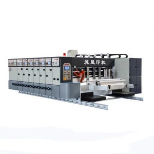 SYK-900-2200 high quality cartons automatic printing die cutting machine cardboard