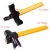 Import T type Car semi-automatic steering wheel lock anti-theft device security lock 2keys heavy duty locking mechanism prevent theft from China