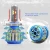 Import T1 auto led h7 headlight h4 h7 h11 h1 9005 9006 car led light from China