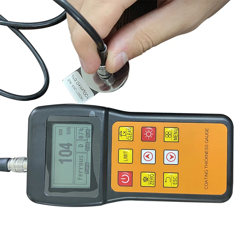 T100 Digital Paint Coating Thickness Gauge Meter Tester