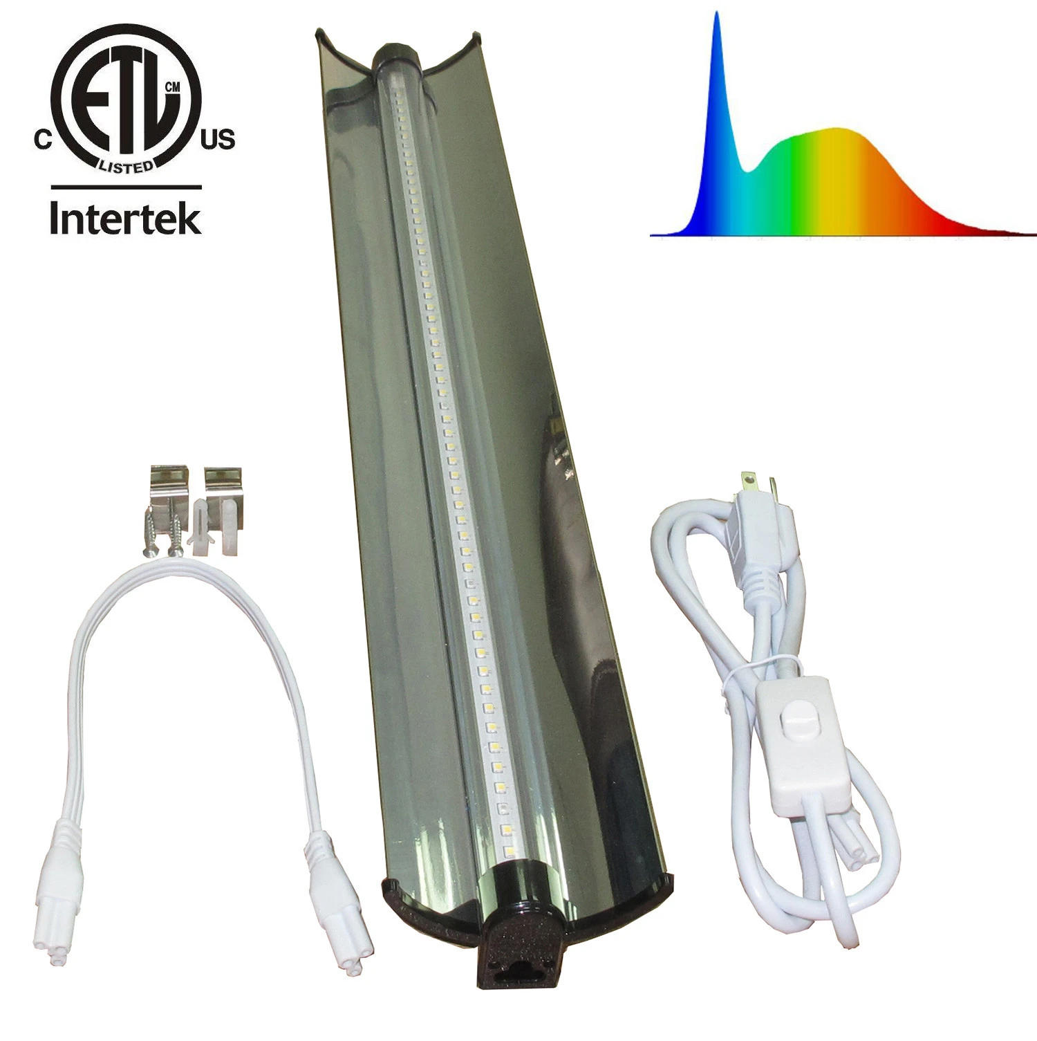 t5 led grow light supply Canada c ETL listed customize Accessories Nanotech 5500k T5 reflectors microgreen light