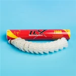 TCX 7000  ganba Cigu duck feather badminton shuttlecock same as Wecan badminton shuttlecock