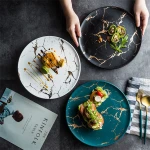 The latest design hotel used porcelain food dessert pasta serving plates