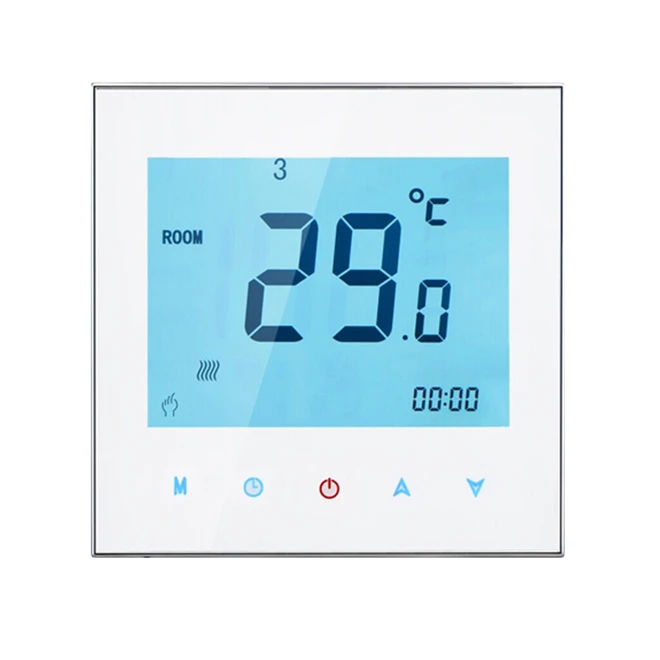 thermostat for floor heating, digital Wireless Room thermostat